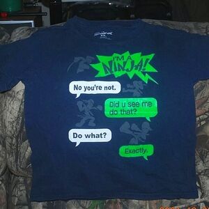 💖Funny Boy's Gildan Shirt Size 8